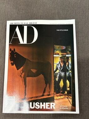 Architectural Digest Magazine - September 2026 - Usher - NEVER READ!  home decor